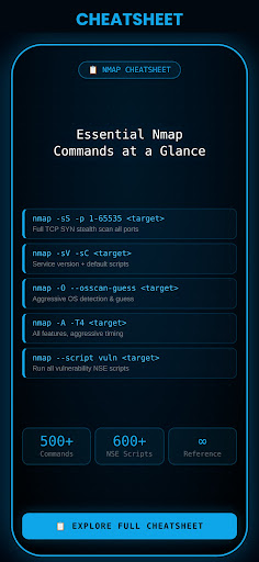 Nmap Commands পিসি
