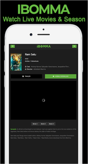 iBomma HD movies, HD TV App