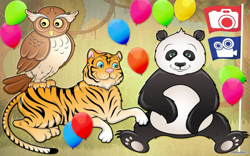 Kids puzzle games. Animal game