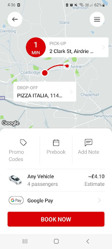 Airdrie Taxis پی سی