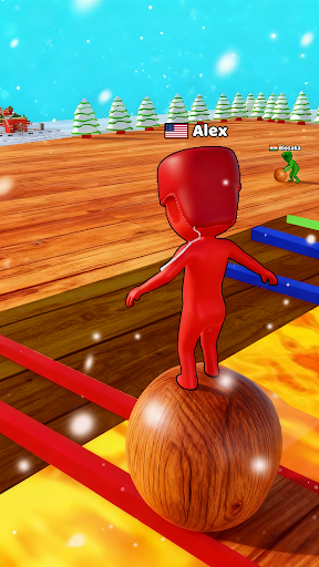 Snow Race 3D™: Fun Racing الحاسوب