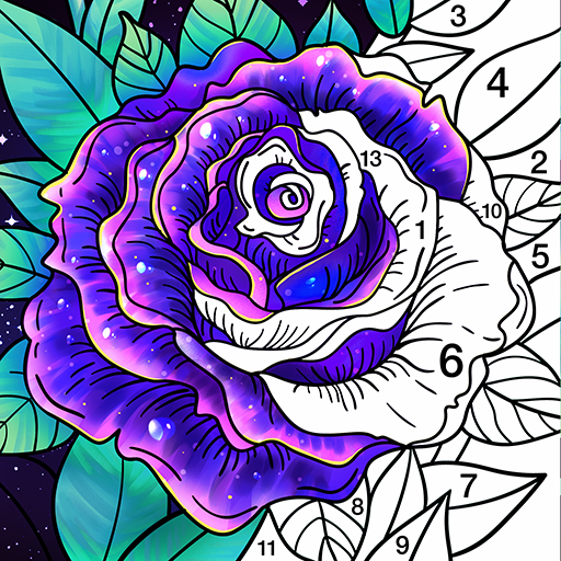 Coloring Book: Color by Number PC