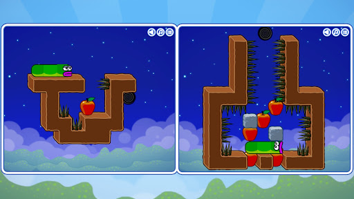Apple Worm: Головоломка змейка