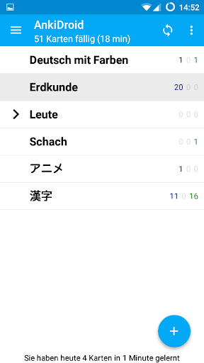 AnkiDroid Karteikarten PC