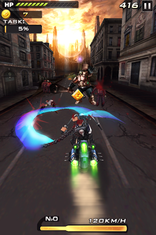 Death Moto 2 : Zombile Killer الحاسوب