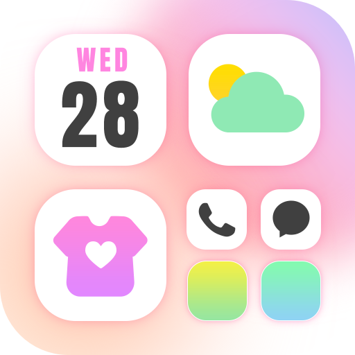 Themepack - App Icons, Widgets الحاسوب