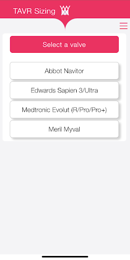 komputer TAVR Sizing