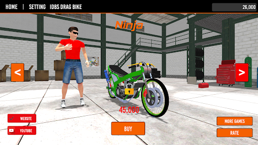 IDBS Drag Bike Simulator