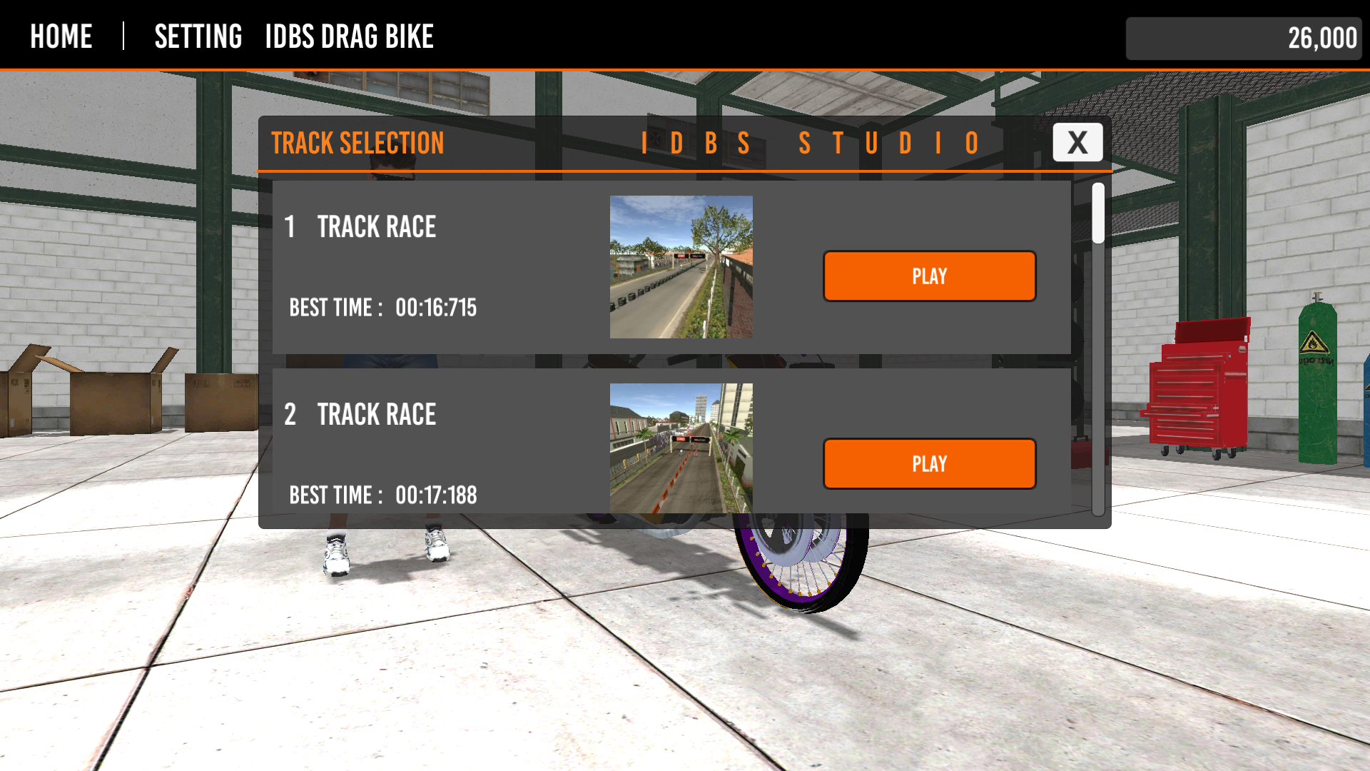 IDBS Drag Bike Simulator PC