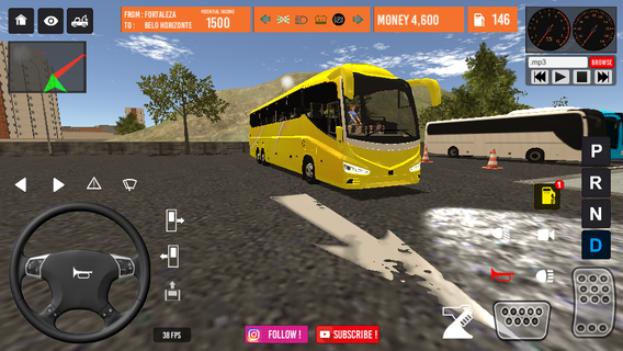 Baixar e jogar Jogos de Ônibus Brasileiro - Bus Brasil no PC com MuMu Player