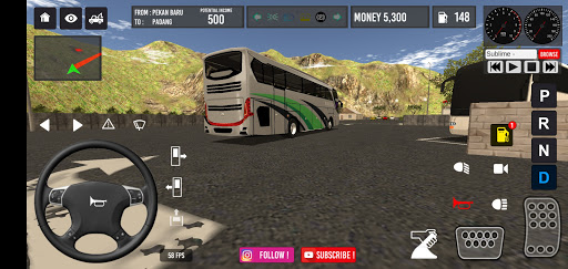 IDBS Simulator Bus Sumatera