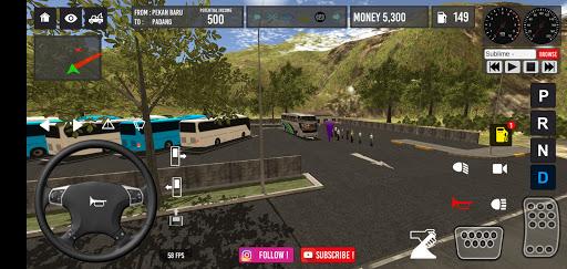 IDBS Simulator Bus Sumatera