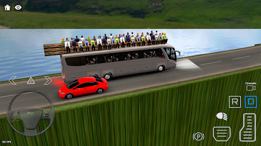 komputer Dangerous Road : Bus Driving