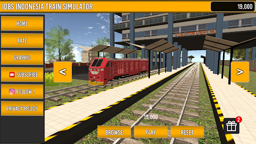 komputer IDBS Indonesia Train Simulator