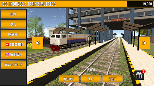 komputer IDBS Indonesia Train Simulator