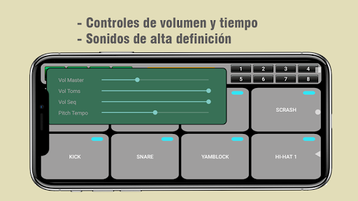 Percusión App: Octapad batería PC