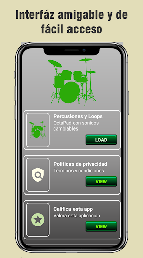 Percusión App: Octapad batería PC