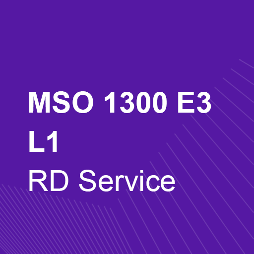 MSO 1300 E3 L1 RD Service