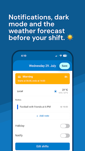 Shifter - Shift calendar PC