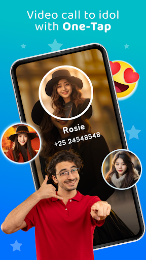 Idol Video Prank Call & Chat الحاسوب