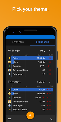 Item Calculator: List & Chart ПК