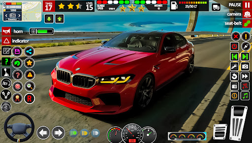 Car Driving School Car Game 3D الحاسوب