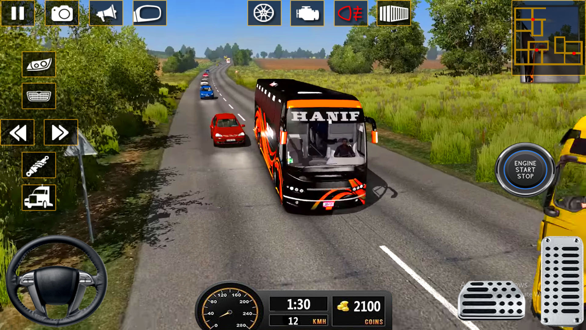 Download Euro Bus Driving Games Sim 3D on PC with MEmu