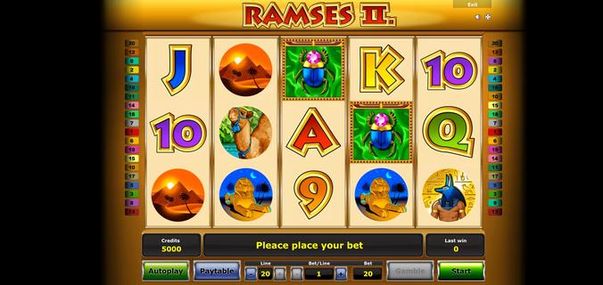 Ramses Casino Slot PC