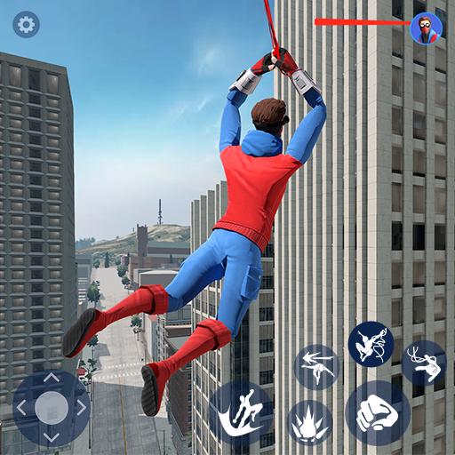 Spider Fighting: Rope Game