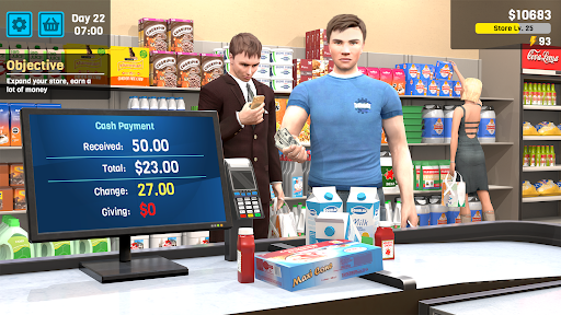 Manage Supermarket Simulator الحاسوب