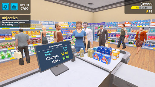 Manage Supermarket Simulator الحاسوب