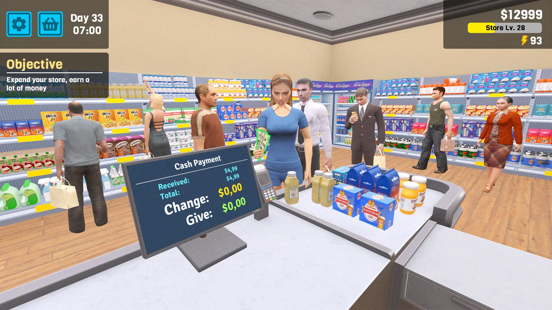 Manage Supermarket Simulator PC