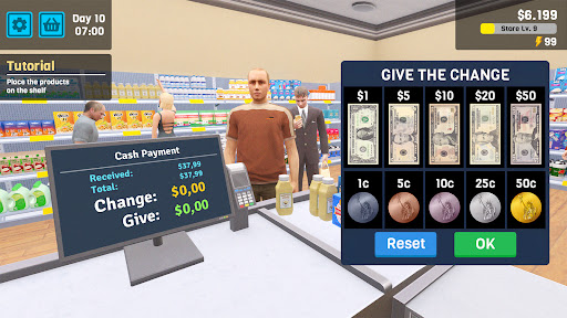 Manage Supermarket Simulator الحاسوب