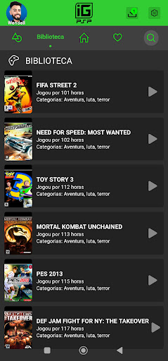 IGAMES PSP PC