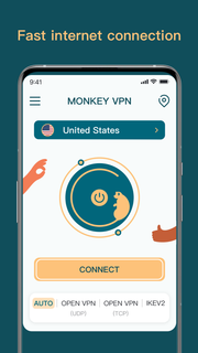 Monkey VPN - Fast And Secure VPN For Android! PC