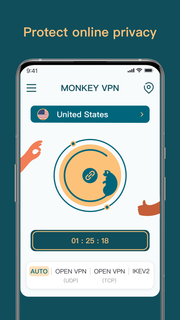 Monkey VPN - Fast And Secure VPN For Android! PC