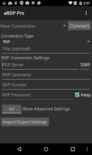 aRDP: Secure RDP Client PC