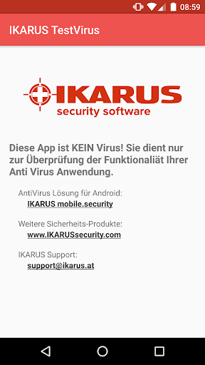 IKARUS TestVirus PC