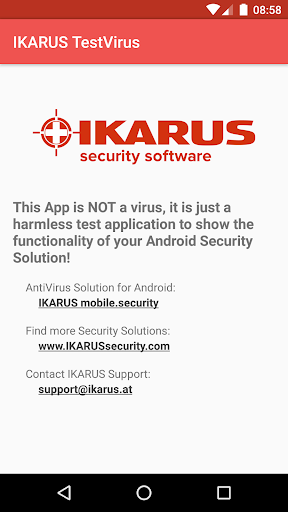 IKARUS TestVirus PC