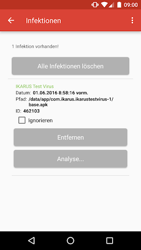 IKARUS TestVirus PC