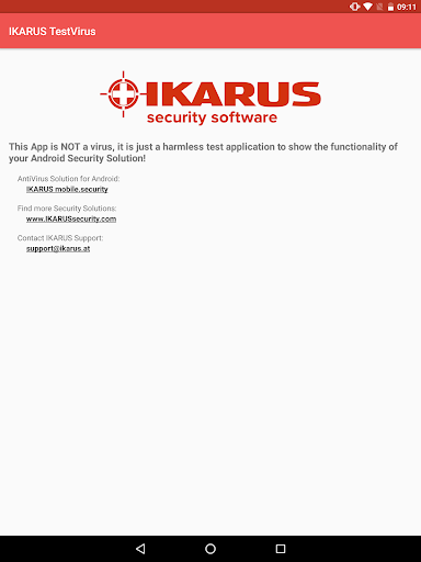 IKARUS TestVirus PC