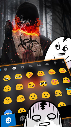 Bio Hazard Fire Toetsenbord Th PC