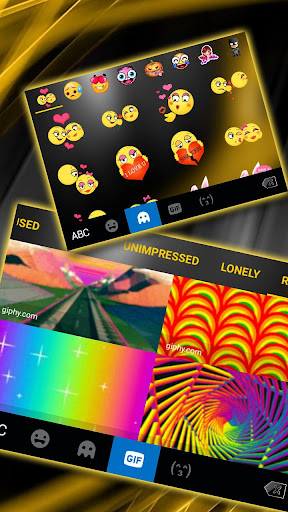 Black Gold Luxury Keyboard The پی سی