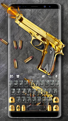 Golden Shooting Gun Keyboard T পিসি