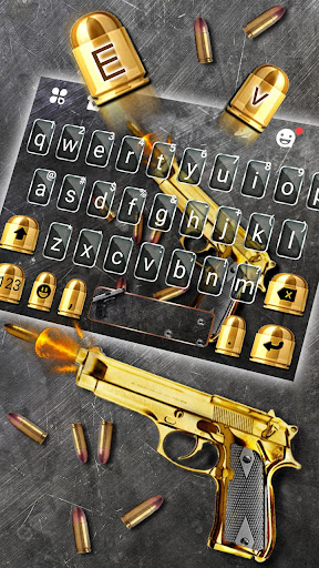 Golden Shooting Gun Keyboard T পিসি