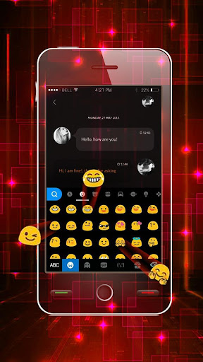 komputer Hologram Neon Theme