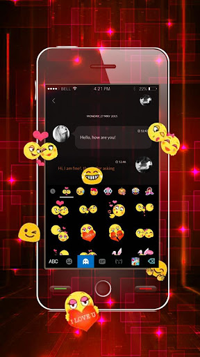 komputer Hologram Neon Theme