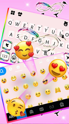 Infinity Feather कीबोर्ड थीम