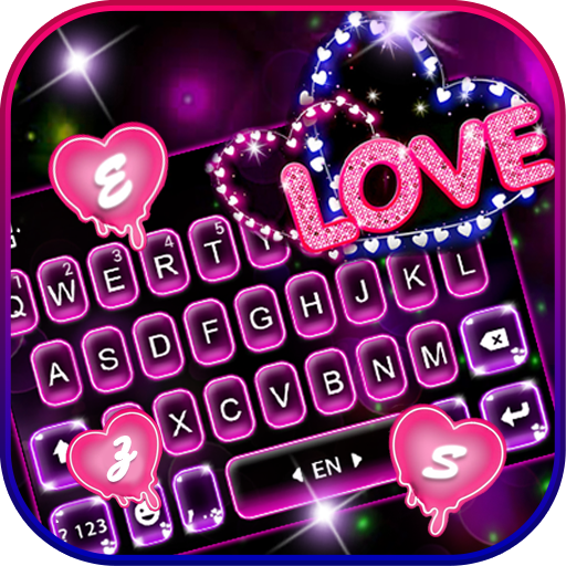 Neon Love Teclado PC