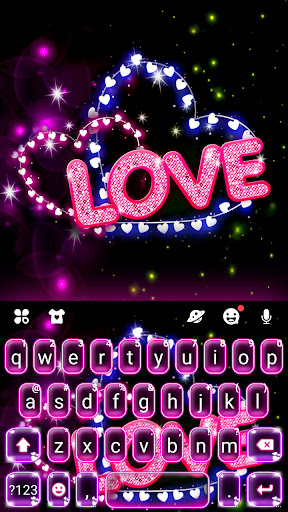 komputer Neon Love Theme